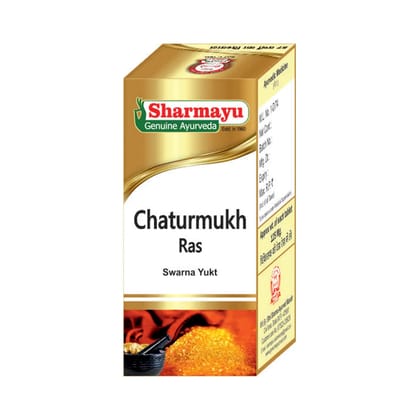 Chaturmukh Ras (Swarna Yukt) 10 Tab Chaturmukh Ras (Swarna Yukt) 10 Tab