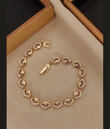 Shivay Fashion  hub Rose Gold Bracelet ( Pack of 1 )