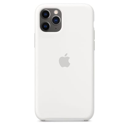iPhone Original Silicone Case - White-iPhone XS Max