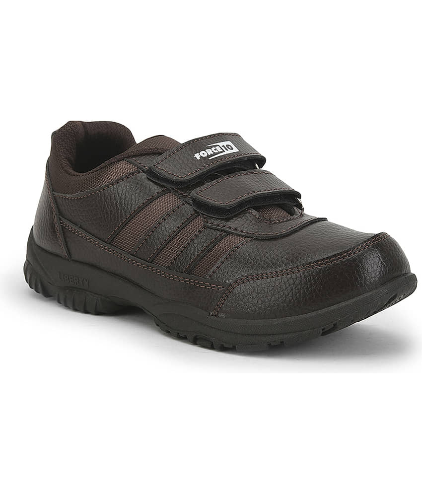 Liberty - Brown Boy's School Shoes ( 1 Pair )