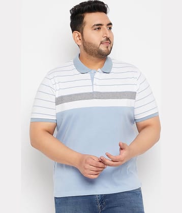AUSTIVO - Multicolor Cotton Blend Regular Fit Men's Polo T Shirt ( Pack of 1 )