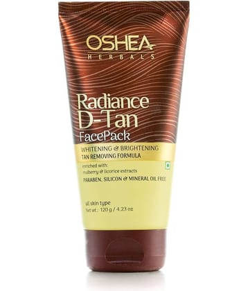 Oshea Herbals Radiance D-Tan Face Pack 120Grams