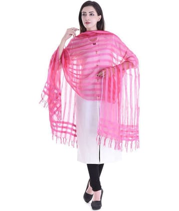 Apratim Pink Bhagalpuri Silk Dupatta