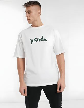 "PANDA" Oversized Premium Cotton Tshirt-S