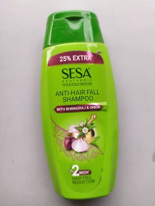 Sesa Ayurvedic Hair & scalp medicine Anti-hair fall Shampoo With bhringraj & onion Hair fall Reduction 
