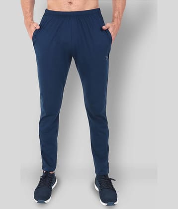 Zeffit - Blue Cotton Blend Men's Trackpants ( Pack of 1 )