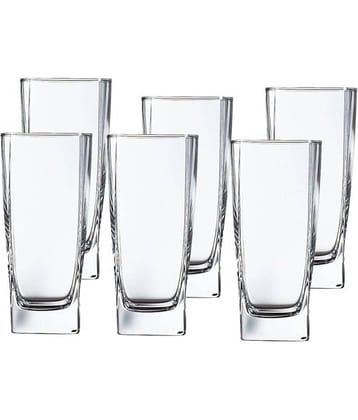 Somil Water/Juice  Glasses Set,  280 ML - (Pack Of 6)