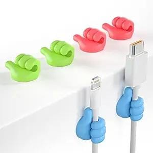 Estoreshouses Silicone Thumb Wall Hook (pack of 1o)