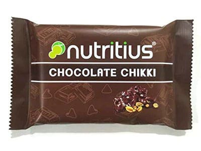 Nutritius Chocolate Chikki, 35 gm