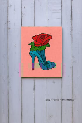 Dbeautify's MDF DIY Traditional Painting – High Heel