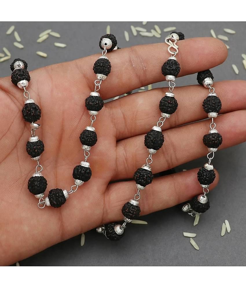 AKLINA Silver Religious Mala ( Pack of 1 )