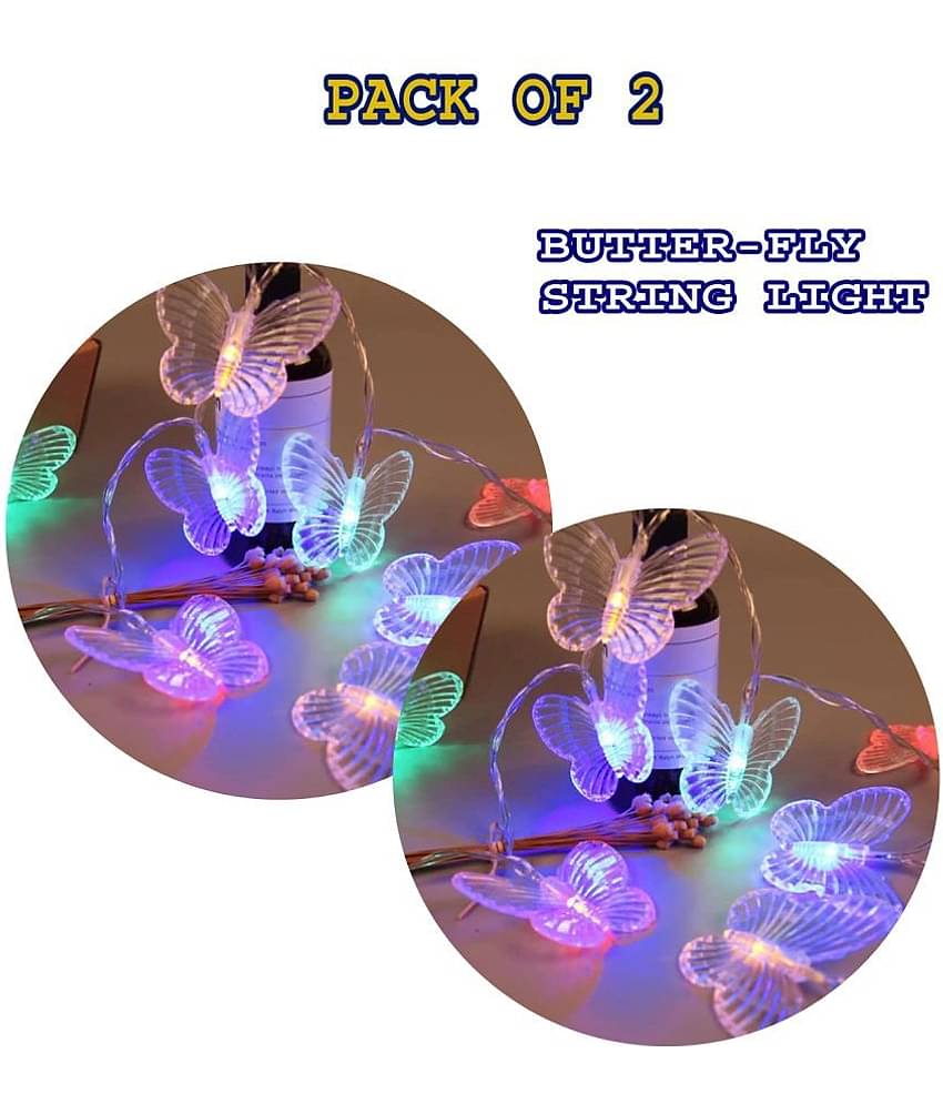 MIRADH - Multicolor 3Mtr String Light ( Pack of 2 )