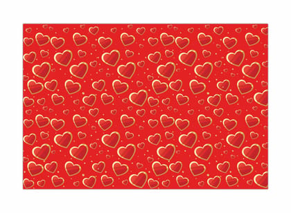 Red Love Theme Wrapping Paper Gift Rolls, Gift Paper Sheets, Ideal for Birthday Return Gifts, Wedding Gifts, & Gifting on Special Occasions (Size: 19 x 28.5 inch) -  10