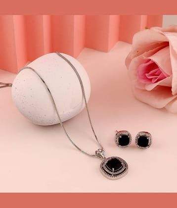 Bhagya Lakshmi Black Pendant set ( Pack of 1 )
