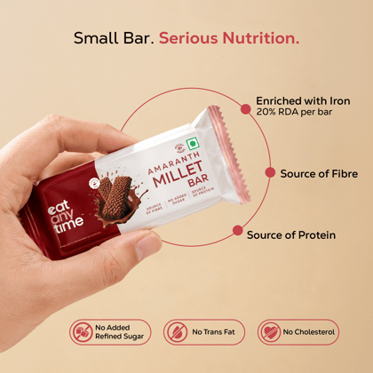 Amaranth Millet Bar Amaranth Millet Bar - Pack of 3 - 36 Bars
