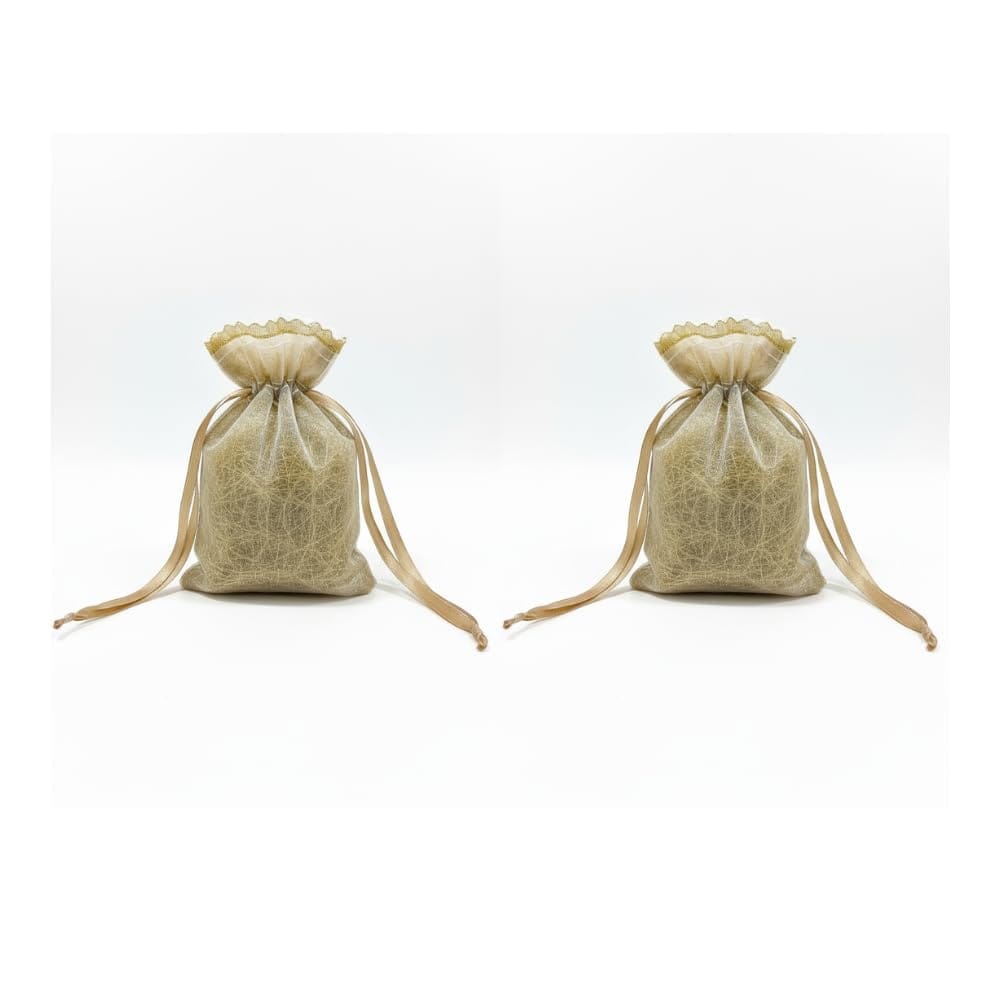 Storage Potli Bag Large Multipurpose Gift Organizer - Set of 2