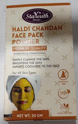 Haldi Chandan Face Pack Powder