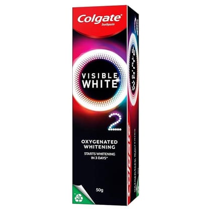COLGATE VISIBLE WHITE O2 OXYGENATED 50G
