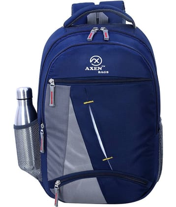 AXEN BAGS 30 Ltrs Polyester Backpack *For Men ( Blue )