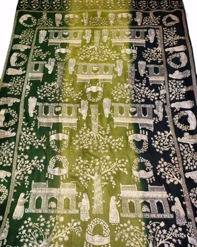 Pure Pashmina Shawl – Handwoven Luxury from Kashmir | Heritage Design Inc