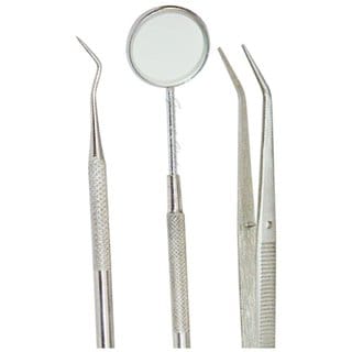 Scorpion Mouth Mirror Probe Plier Kit Stainless Steel Circlip Plier Set Pack in Vinyl Pouch Circlip Plier