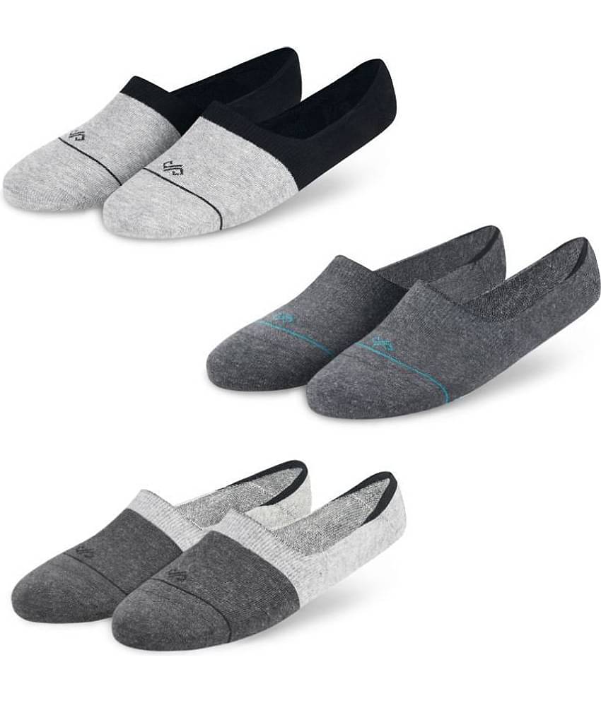 Dynamocks Multi Casual No Show Socks Pack of 3