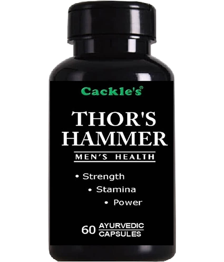 Cackle's Thor's Hammer Capsule 60 No.s (Pack of 1)