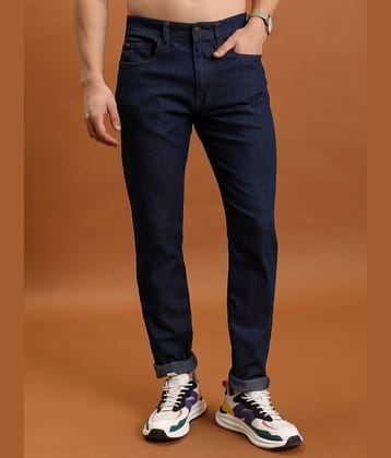 Highlander Slim Fit Basic Men's Jeans - Indigo Blue ( Pack of 1 )