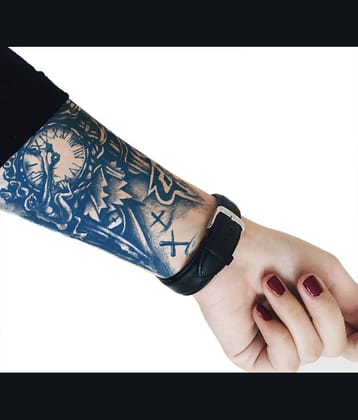 The Canvas Arts 4 Weeks Life Semipermanent Tattoo Realistic Look Body Tattoo