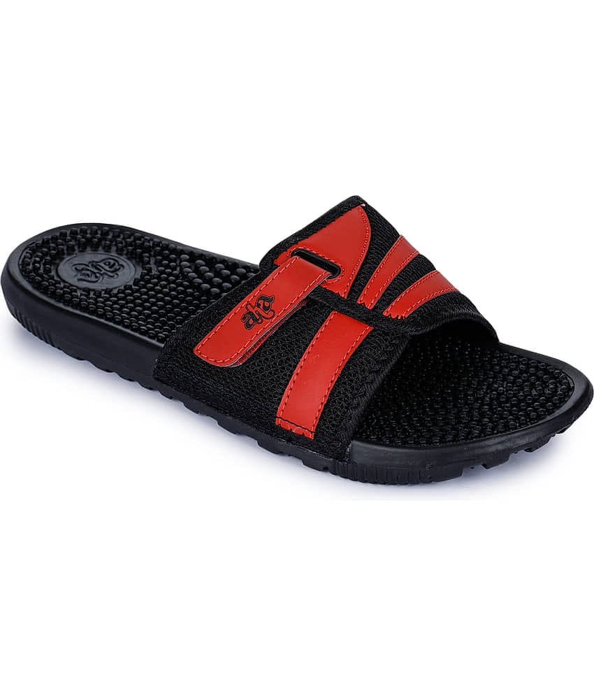 Liberty - Red PU Massage Flip Flop