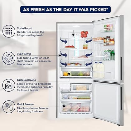 Electrolux 453L Frost Free Inverter Double Door Refrigerator,EBE4502C-S