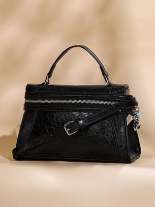 The Epistola Hand Bag - Onyx Black-Sling Bag