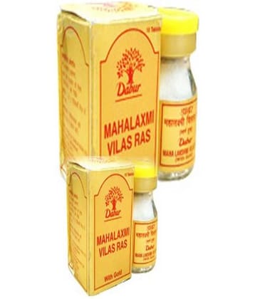 Dabur MAHALAXMI VILAS RAS  (10 TABS) PACK OF 2