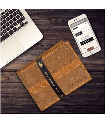Laurels Leather Tan Casual Regular Wallet