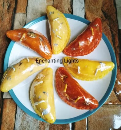 Gujiya/Karanji Candle