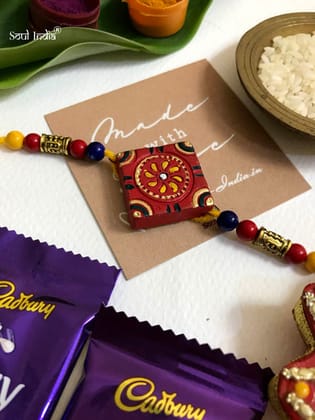 Handmade Terracotta RAKHI Gift Set