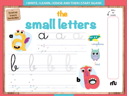 Wipe n Clean : The Small Letters Wipe n Clean : The Small Letters