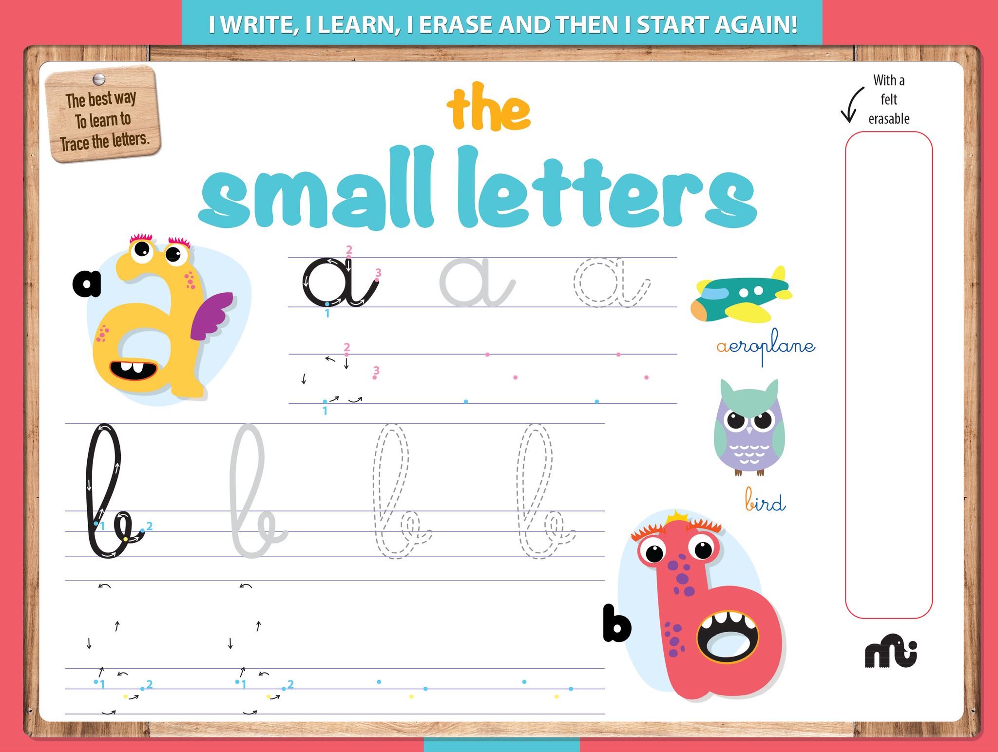 Wipe n Clean : The Small Letters