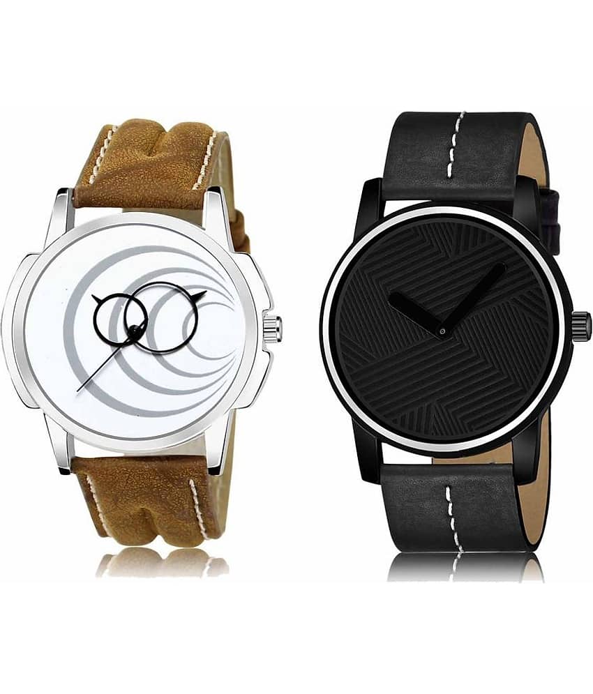 Lorem - Analog Watch Watches Combo For Men and Boys ( Pack of 2 )