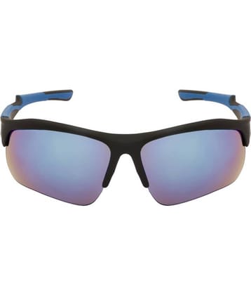 Fair-X Black Oval Sunglasses ( Pack of 1 )