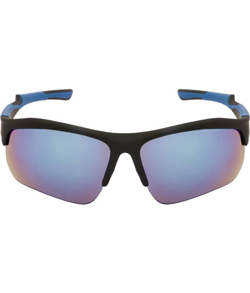 Fair-X Black Oval Sunglasses ( Pack of 1 )