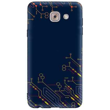 PATTERN  Samsung J7 MAX Premium Embossed Mobile cover