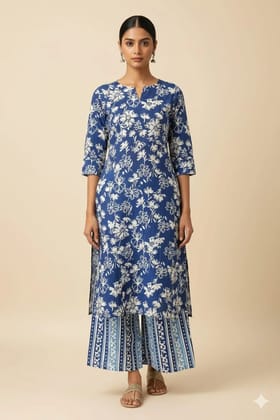 Stitched Cotton Sets Elegant Hand Block Printed Cotton Kurti Sets perfect for daily wear and festive occasions!Comfort fit | Soft breathable fabric | Beautiful hand block prints