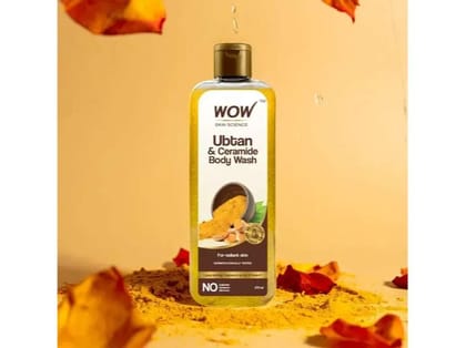 Buy 1 Get 1 Free - Wow Skin Science Ubtan Body Wash Brightening & Moisture-Locking Cleanse - 275 ml Buy 1 Get 1 Free - Wow Skin Science Ubtan Body Wash Brightening & Moisture-Locking Cleanse - 275 ml