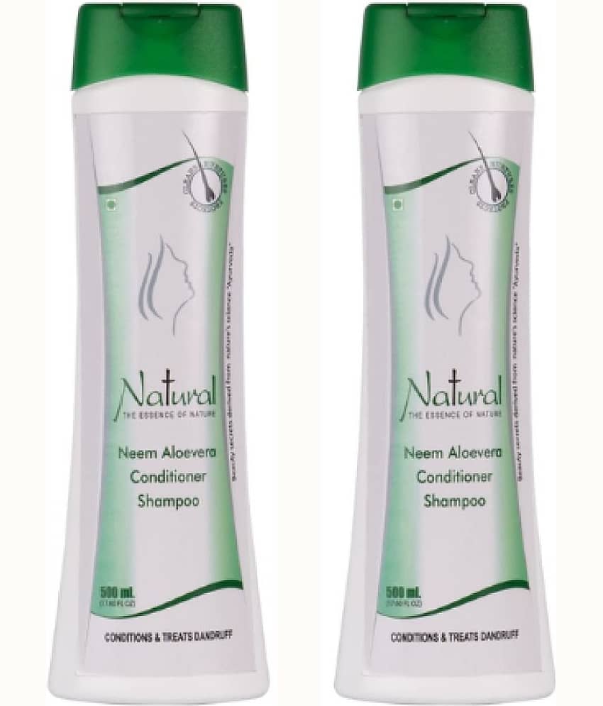 NATURAL THE ESSENCE OF NATURE - Anti Dandruff Shampoo 500 mL ( Pack of 2 )