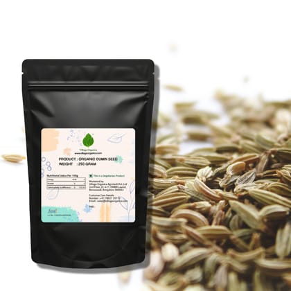 Organic Cumin Seed (Jeera) - 250g Organic Cumin Seed (Jeera) - 250g