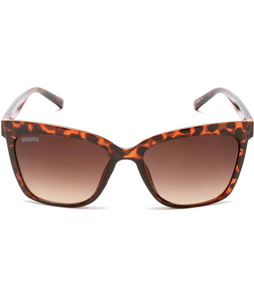 Roadies - Brown Square Sunglasses ( Pack of 1 )