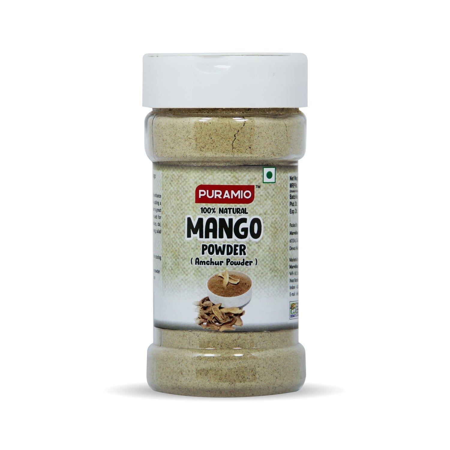 Puramio Mango (Amchur) Powder (100% Natural), 150 gm