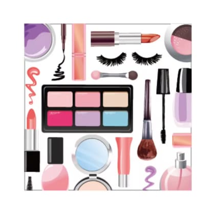 Glitz and Glam Makeup Spa Party Paper Napkin  Pack of  20