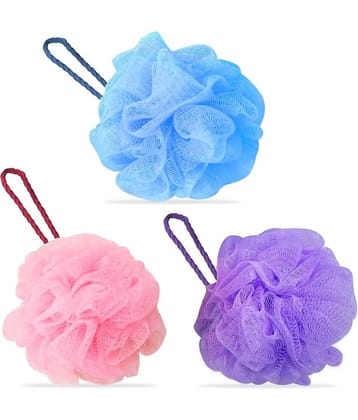 mahek accessories Back Scrubber Loofa Sponges Bath Kit Pack of 3